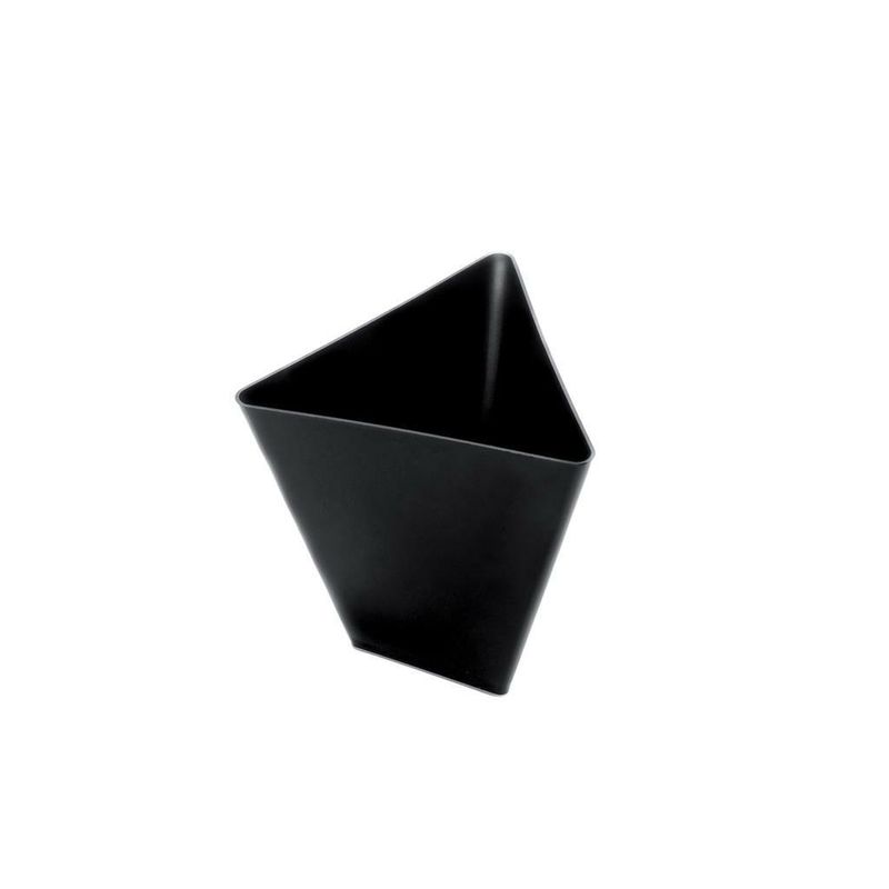 Set 25 Pezzi Bicchiere Pagoda 7,5 cl Nero - Gold Plast