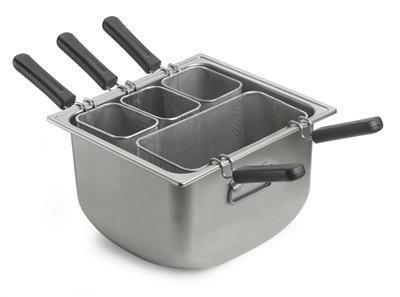 Cuocipasta 4 Settori 70 x 38 cm Tender Speedy Pasta - Pintinox
