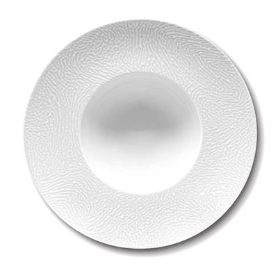 Coppa Bowl K Napoli 27,5 cm Segmenti Bianco - Saturnia