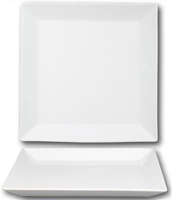 Piatto Piano Quadro 21 cm Kimi - Saturnia