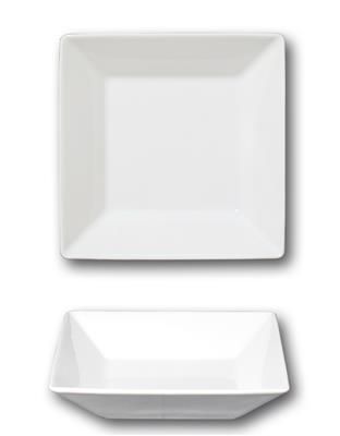 Piatto Fondo Quadro 20 x 20 cm Kimi - Saturnia