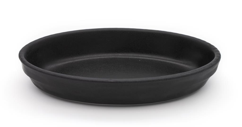 Pirofila Ovale 28 x 17 cm Ghisa Antracite - Mps