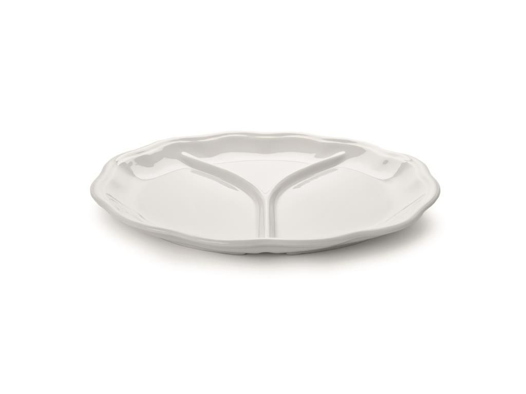 Piatto Ovale Tris 30 x 24,5 cm Millennium - Mps