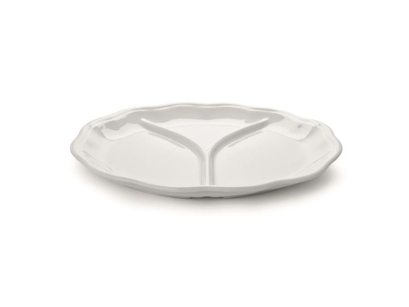 Piatto Ovale Tris 30 x 24,5 cm Millennium - Mps