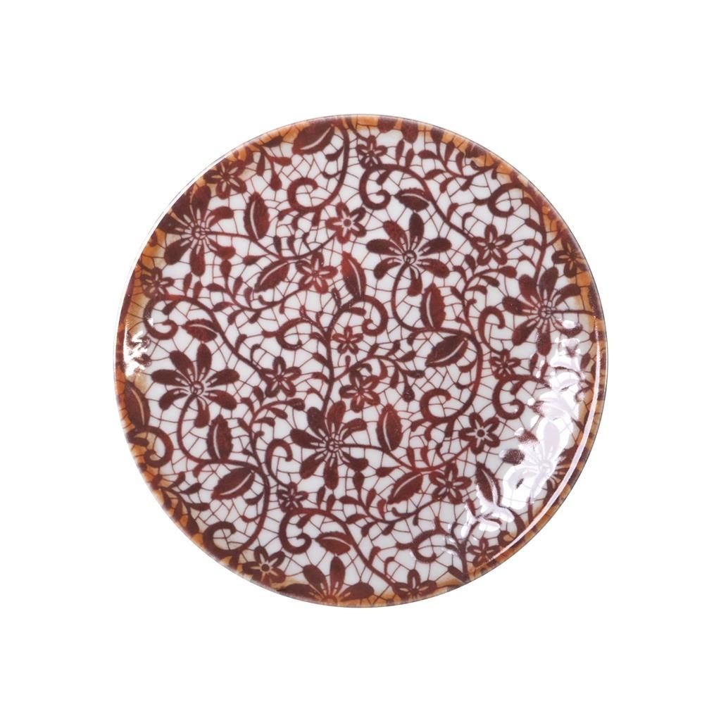 Piatto Piano 21 cm Dreamer Bordeaux Siviglia - Saturnia