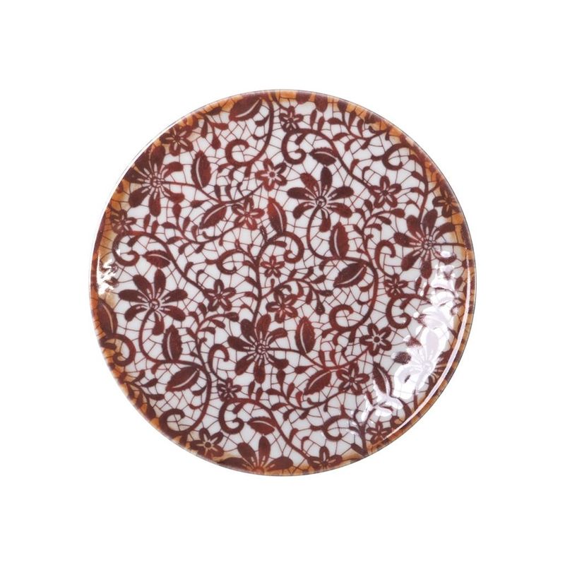 Piatto Piano 21 cm Dreamer Bordeaux Siviglia - Saturnia