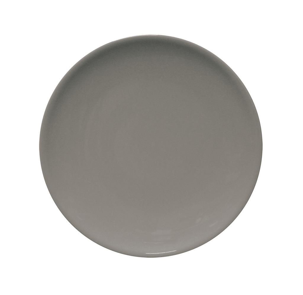 Piatto Piano 21 cm Siviglia Grigio - Saturnia