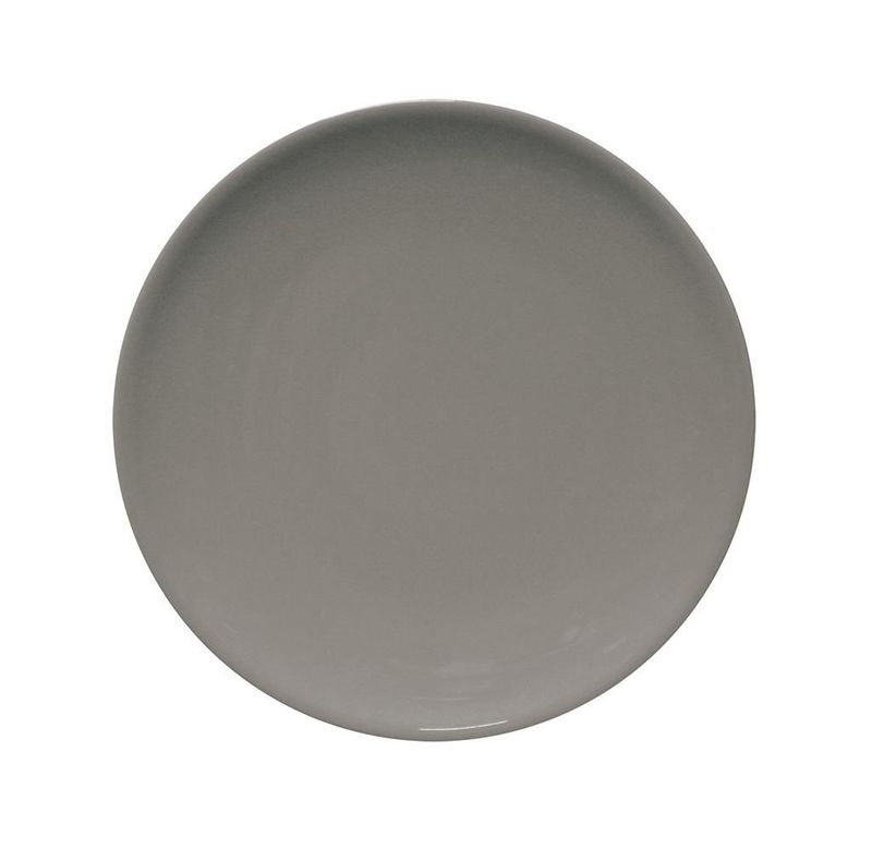 Piatto Piano 28 cm Siviglia Grigio - Saturnia