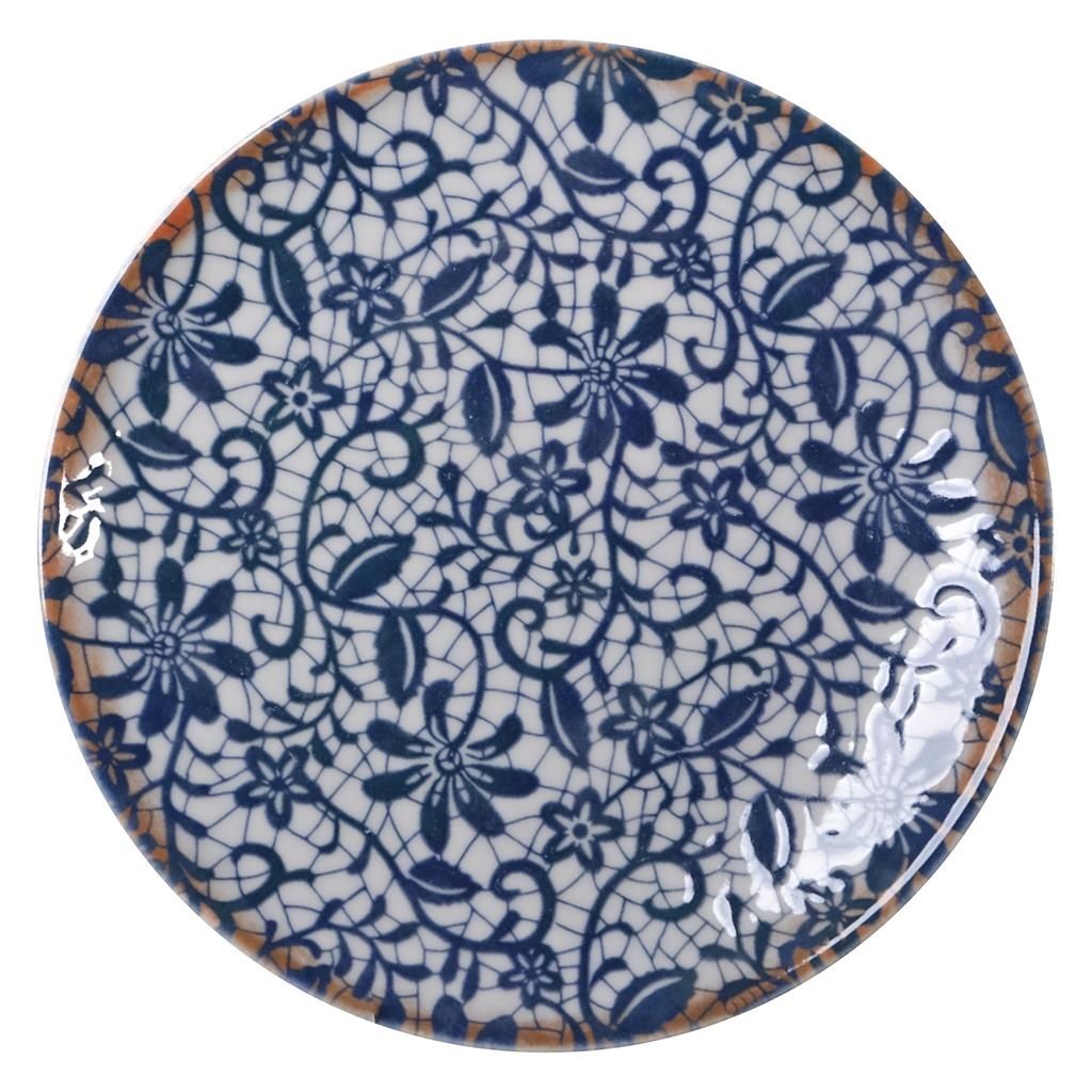 Piatto Piano 28 cm Dreamer Blu Siviglia - Saturnia