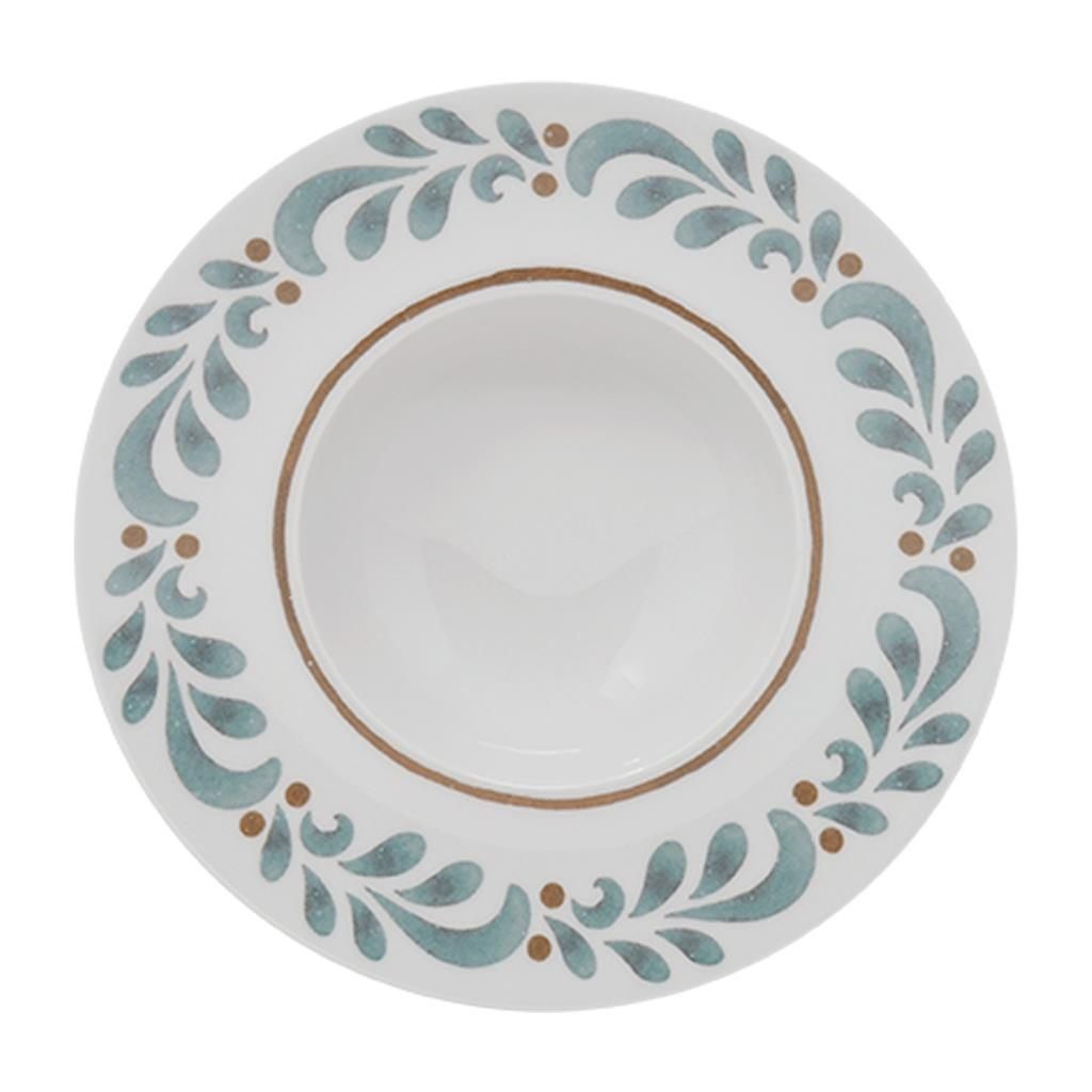 Coppa Bowl K 27,5 cm Calliope Z128 Napoli Giallo Verde - Saturnia