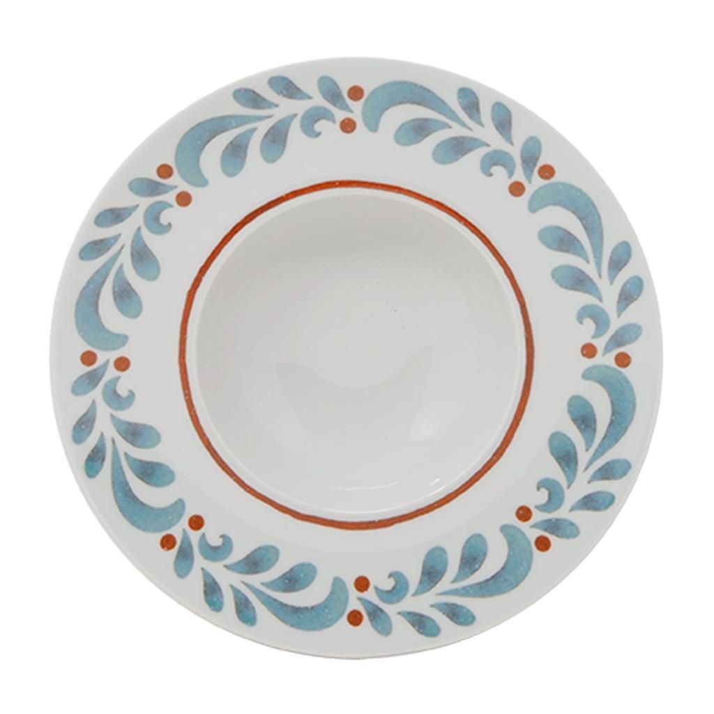 Coppa Bowl K 27,5 cm Calliope Z126 Napoli Rosso Verde - Saturnia