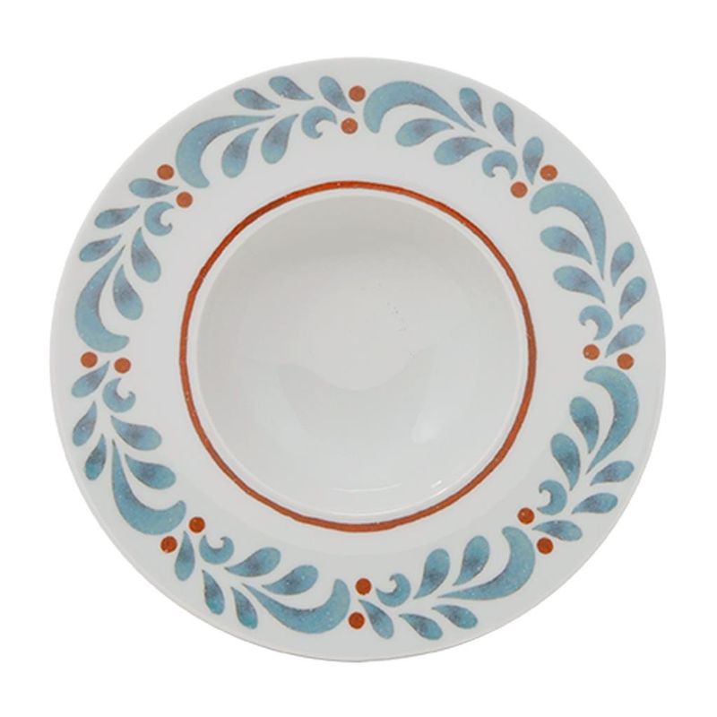 Coppa Bowl K 27,5 cm Calliope Z126 Napoli Rosso Verde - Saturnia