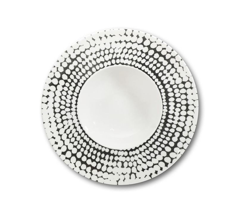 Pasta Bowl 27,5 cm Napoli Modern Black - Saturnia