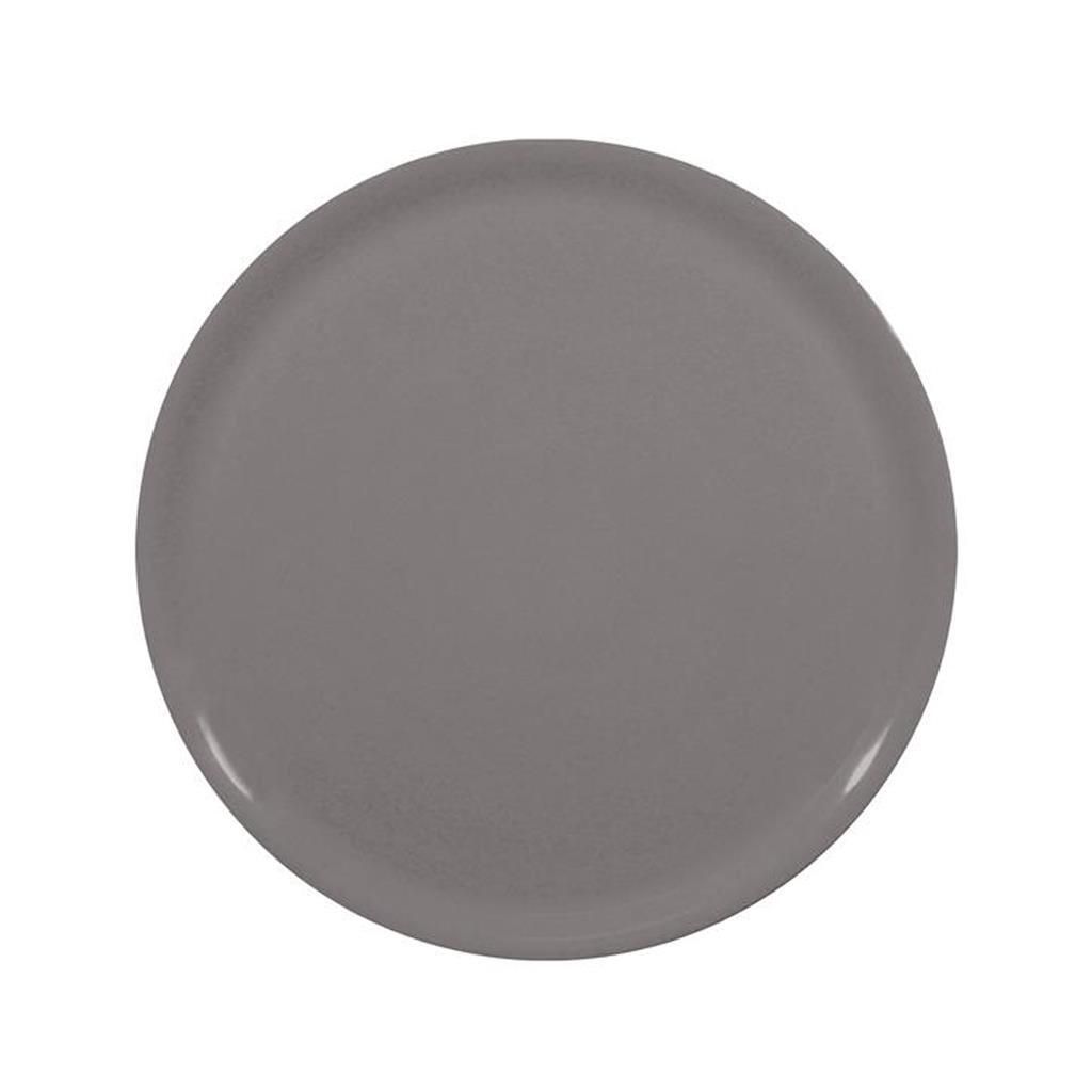 Piatto Pizza 33 cm Napoli Grigio - Saturnia