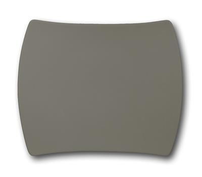Piatto Rettangolare Sagomato 31 x 25 cm Tokio Grigio - Saturnia