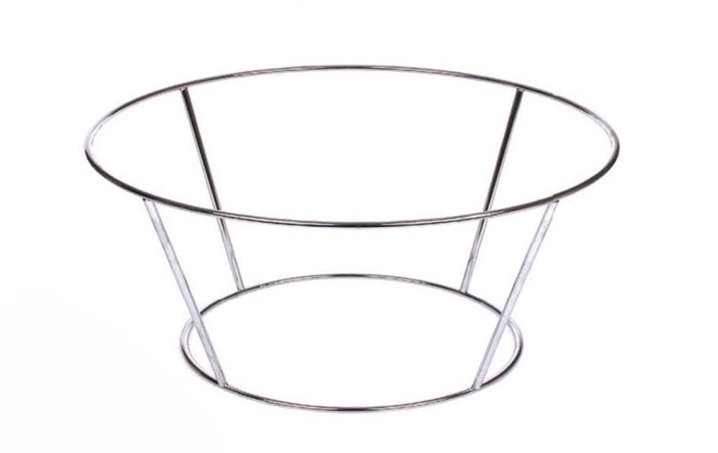 Supporto per Piatto 28 x 20 x 10 cm Ferro Cromato - Filtex