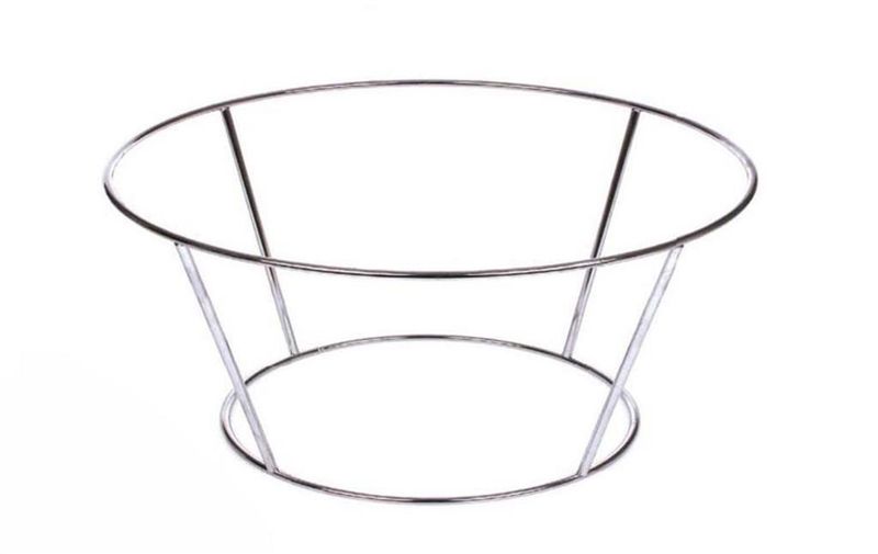 Supporto per Piatto 28 x 20 x 10 cm Ferro Cromato - Filtex