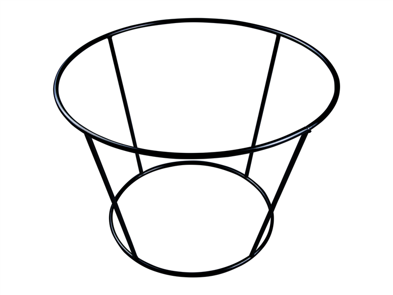 Supporto per Piatto 28 x 20 cm Nero - Filtex