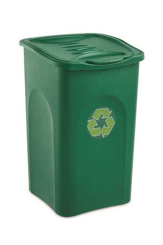 Pattumiera Raccolta Differenziata 50 l Verde Begreen - Stefanplast