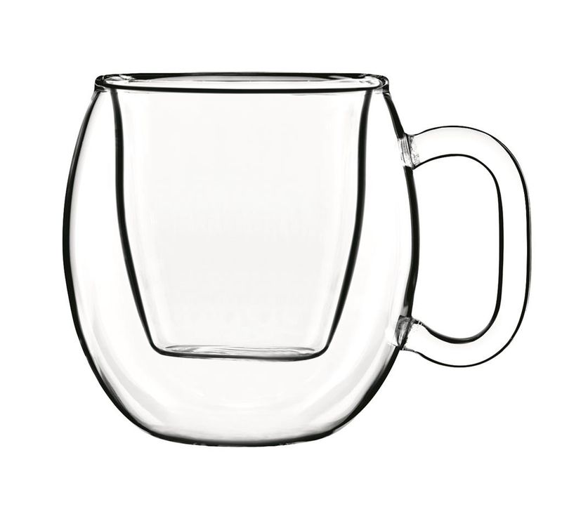 Set 2 Pezzi Tazza Caffè 7,5 cl Brasile - Bormioli Luigi