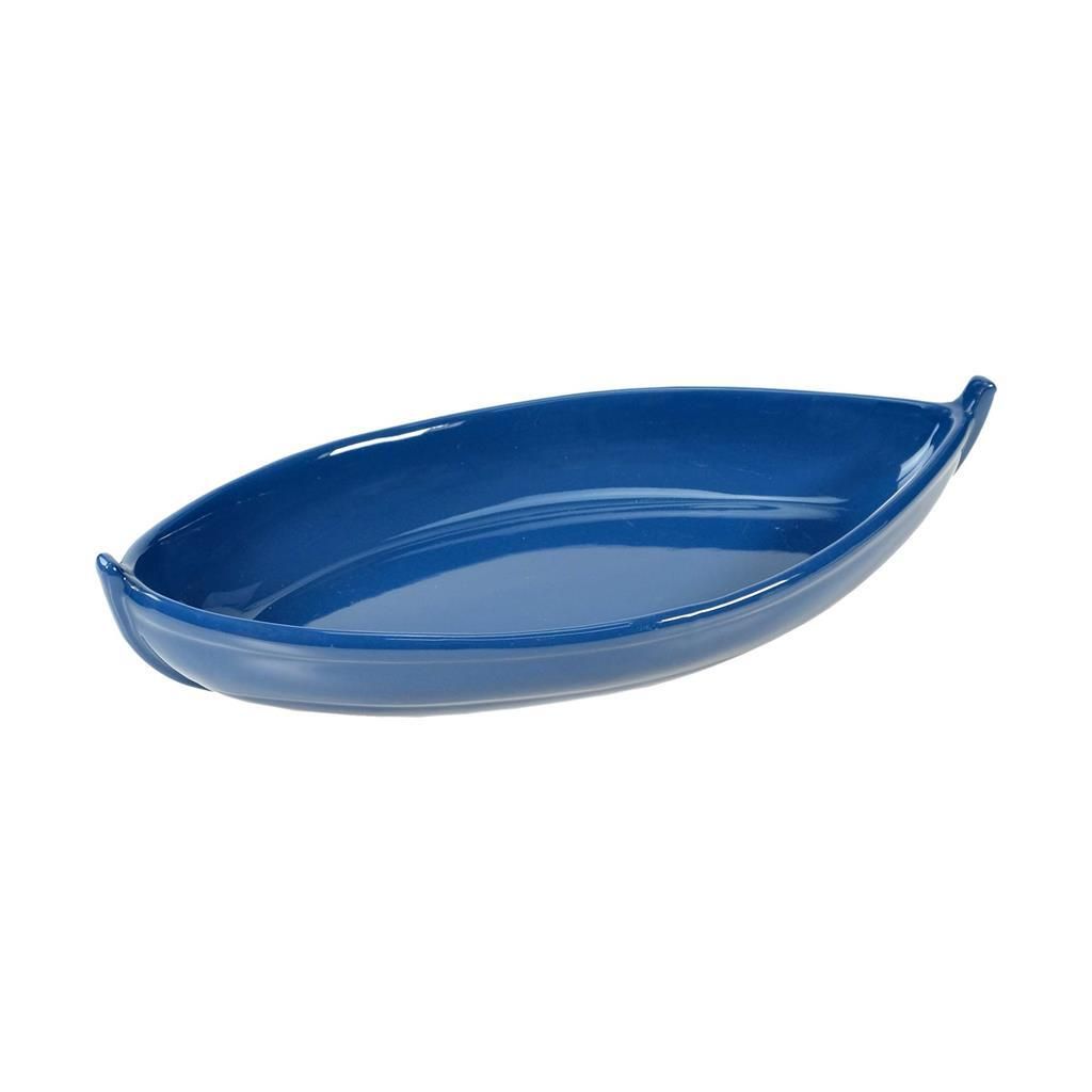 Piatto Barchetta 40 x 20 cm Maris Blu - Vulcania