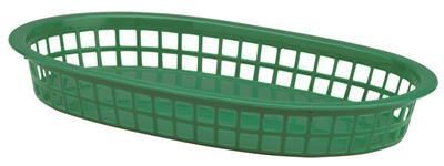 Cestino Ovale 28 x 18 cm Verde - Piazza
