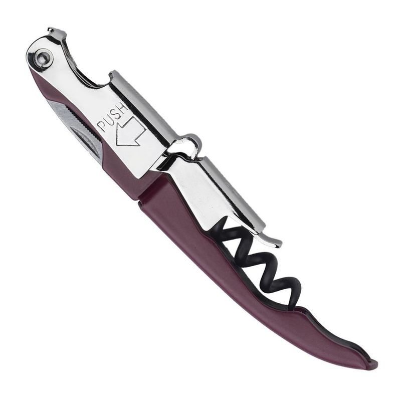 Levatappo da Cameriere Coutale 12x2,3 cm Bordeaux - Brevetti Waf