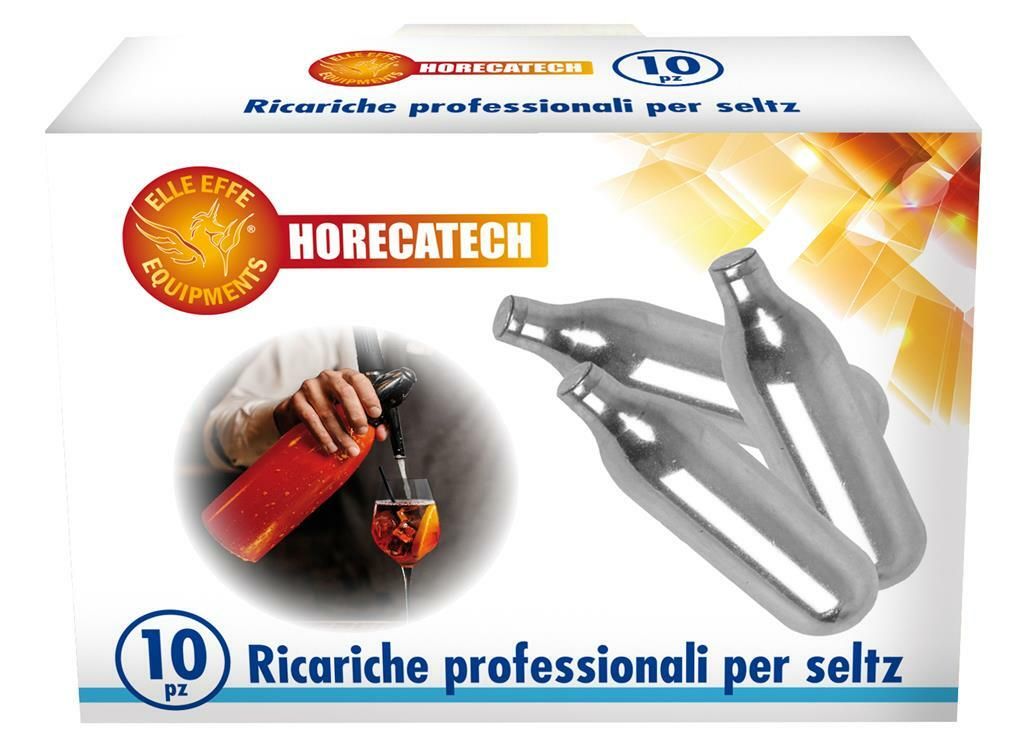 Set 10 Pezzi Bombolette per Sifone Seltz - Horecatech