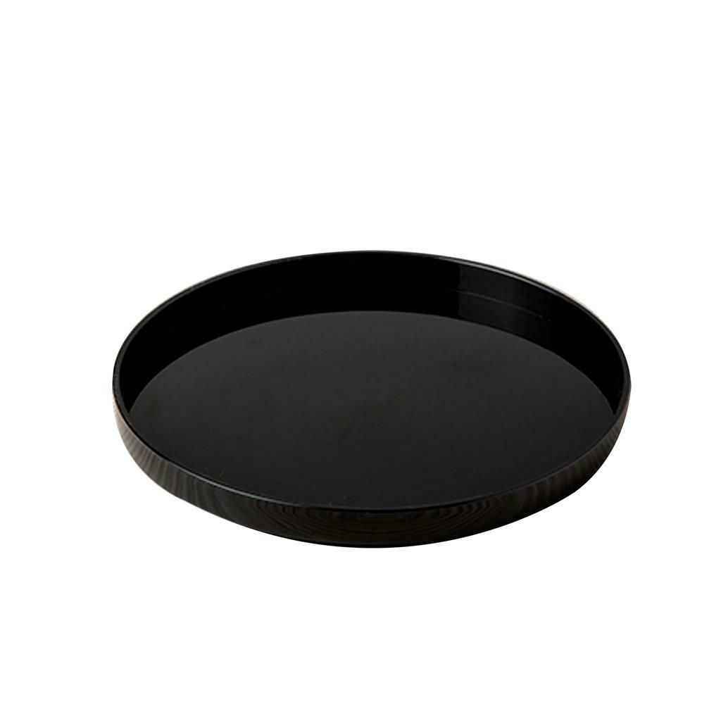 Vassoio Tondo 25 cm Nero - Mc