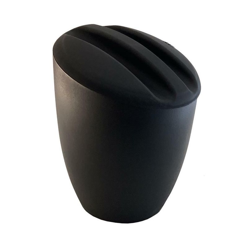 Porta Ghiaccio Tondo con Coperchio 3,5 l Nero - Mc