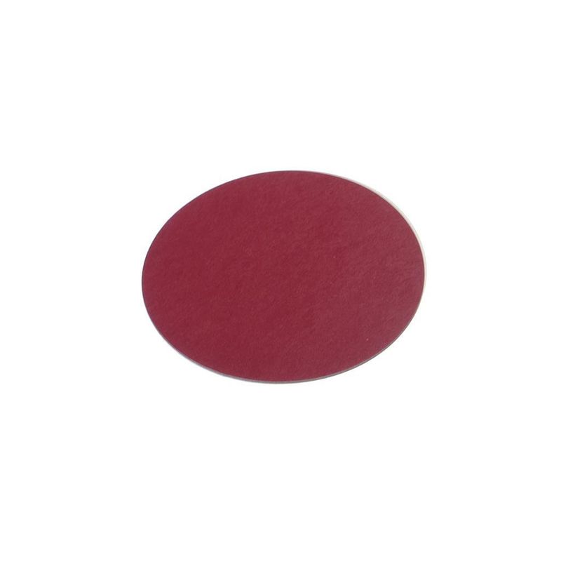 Set 4 Pezzi Sottobicchiere Tondo 11 cm Vino/Nero Colour - Tirolix