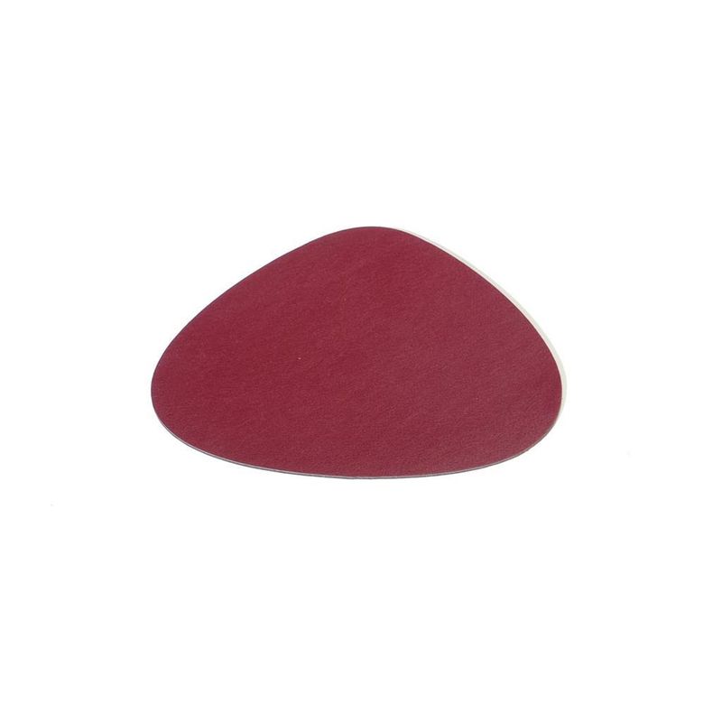 Set 4 Pezzi Sottobicchiere Goccia 13 x 11 cm Vino/Nero Colour - Tirolix