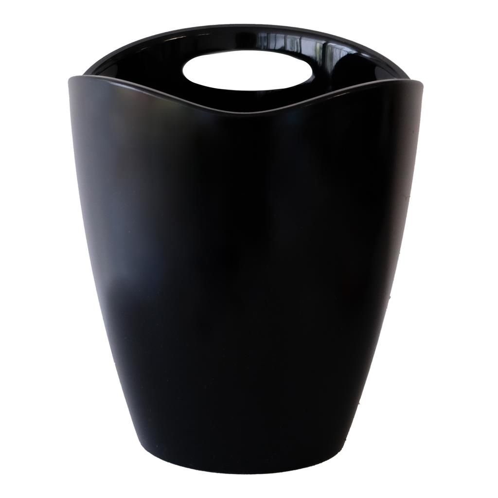 Secchiello Portabottiglie Shape Satinato Nero - Brevetti Waf