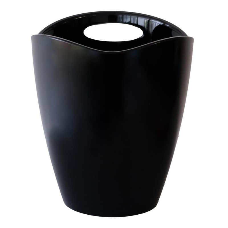 Secchiello Portabottiglie Shape Satinato Nero - Brevetti Waf