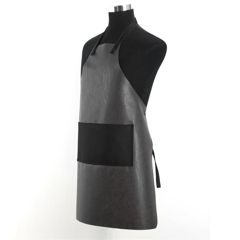 Grembiule 80 x 60 cm Grey/Nero Colour - Tirolix