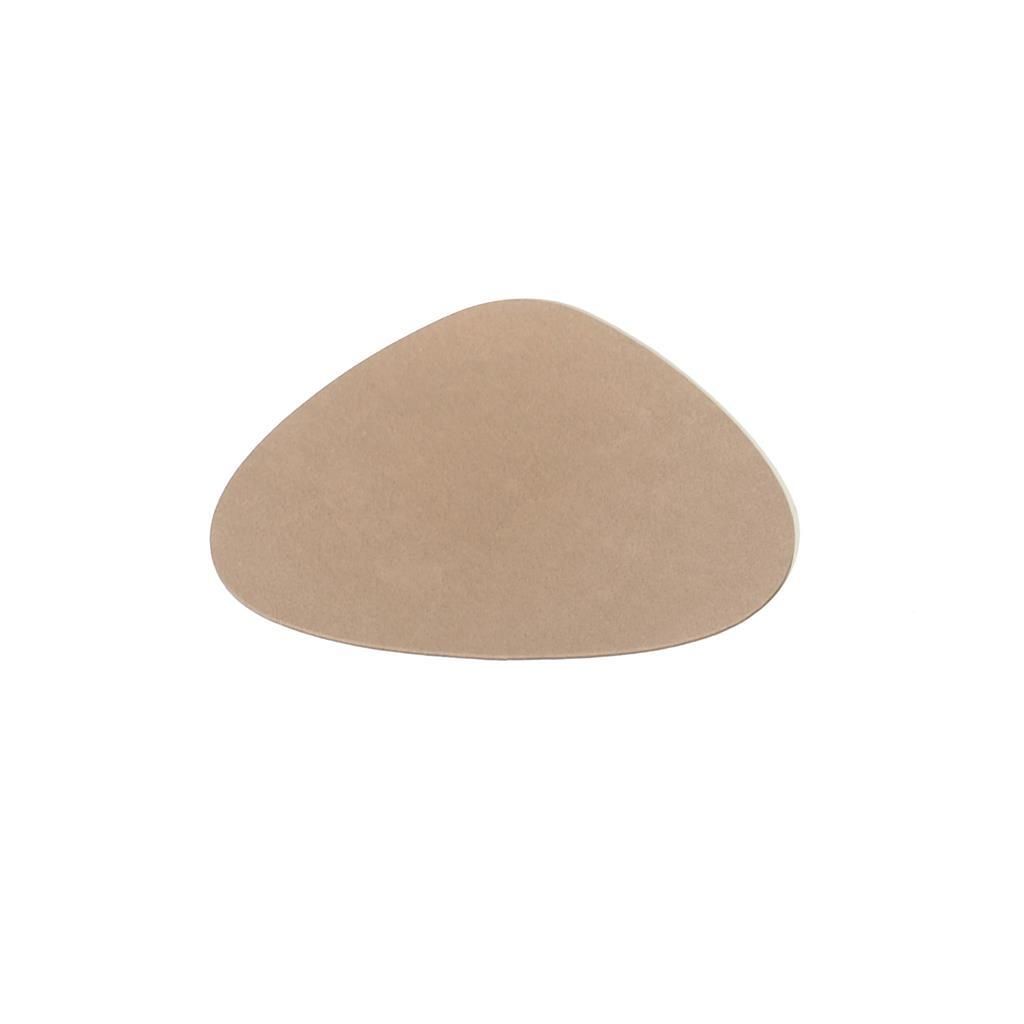 Set 4 Pezzi Sottobicchiere Goccia 13 x 11 cm Ecru/Nero Colour - Tirolix