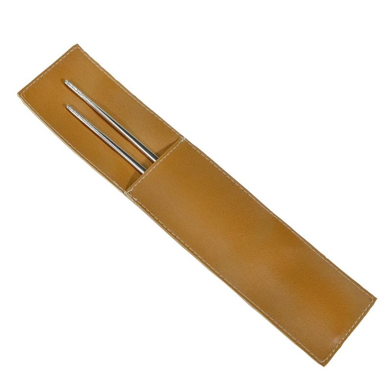 Set 4 Pezzi Buste Portabacchette 26 x 6 cm Tan Colour - Tirolix