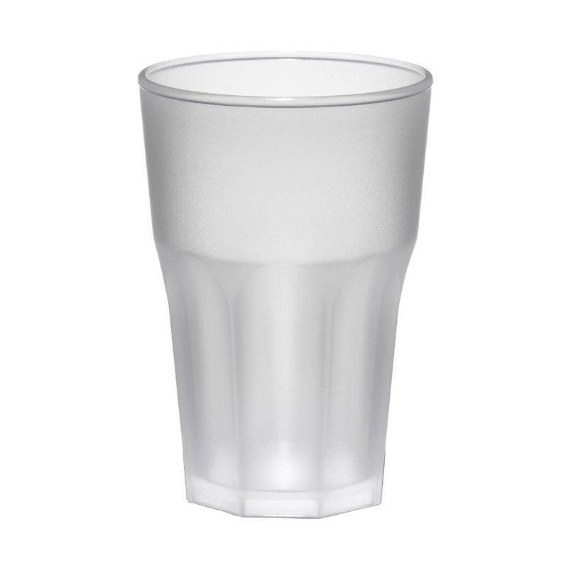 Bicchiere Granity 40 cl Satinato Polipropilene - Brevetti Waf
