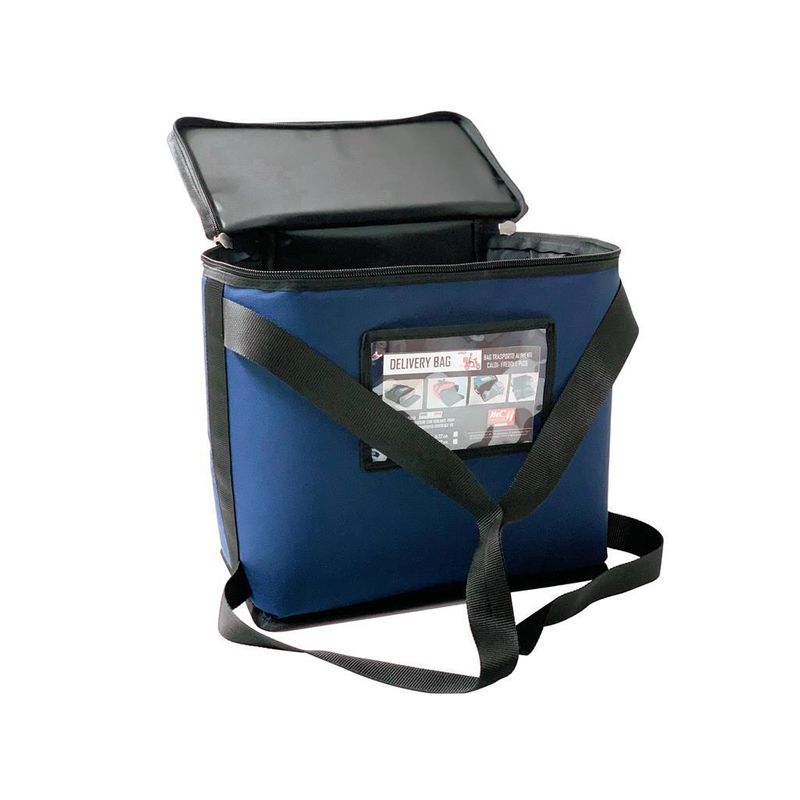 Borsa Termica per 5 Pizze 55 x 50 cm Delivery Blu - MC