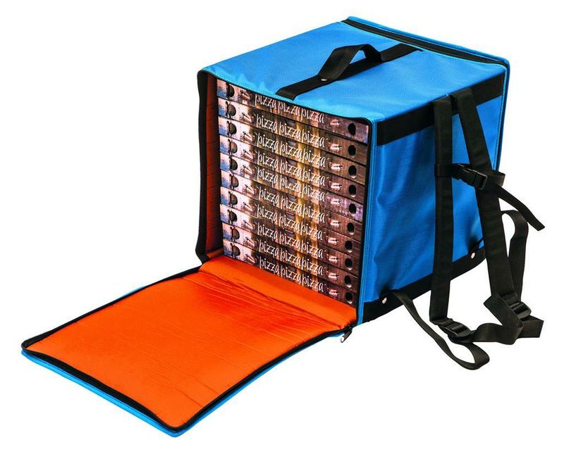 Borsa/Zaino Termica per 10 Pizze 36 x 36 cm - Gi.Metal