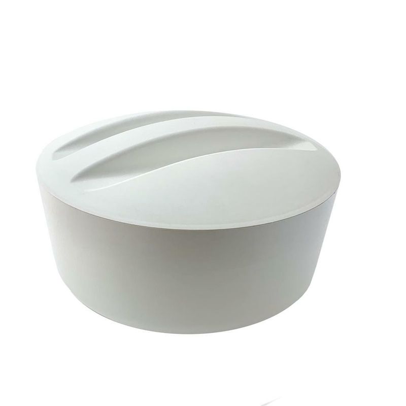 Portaghiaccio Tondo con Coperchio 12 l Bianco - Mc