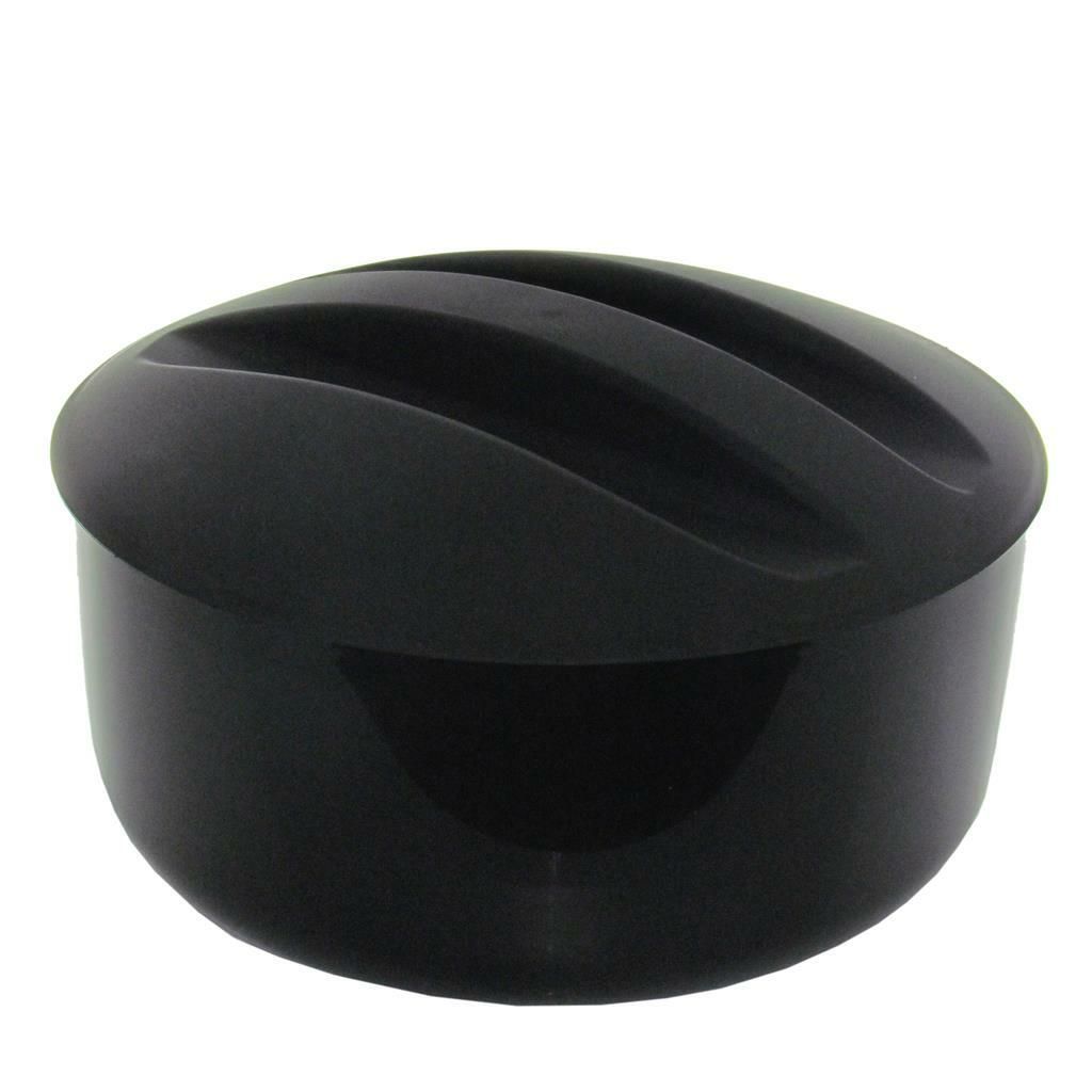 Portaghiaccio Tondo con Coperchio 12 l Nero - Mc