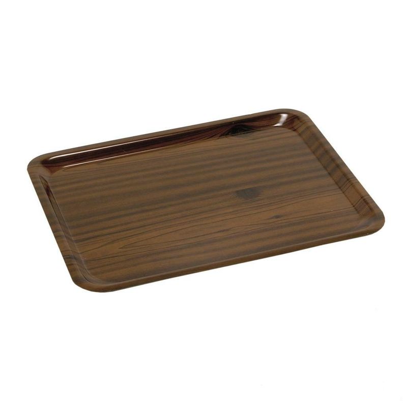 Vassoio 43 x 33 cm Noce Gold - Monetti