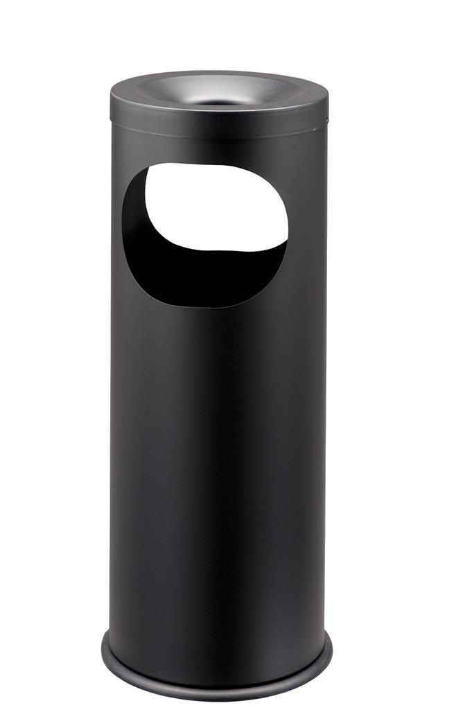 Posacenere con Gettacarte 19 l Nero Dos - Medial