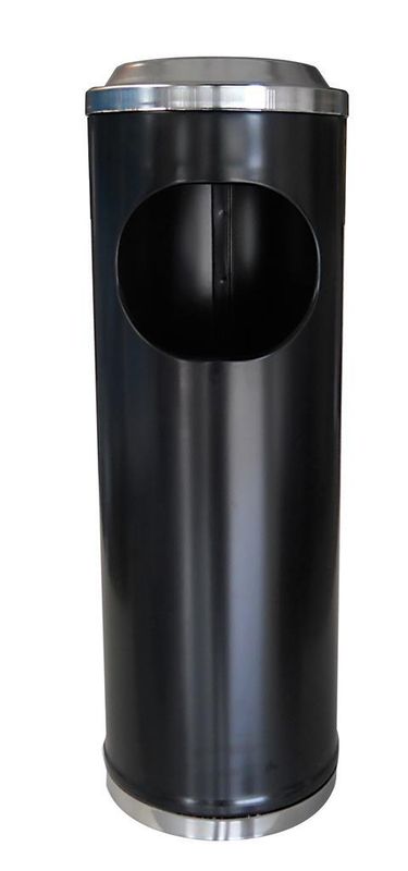 Posacenere con Gettacarte 11 l Nero Mini - Medial
