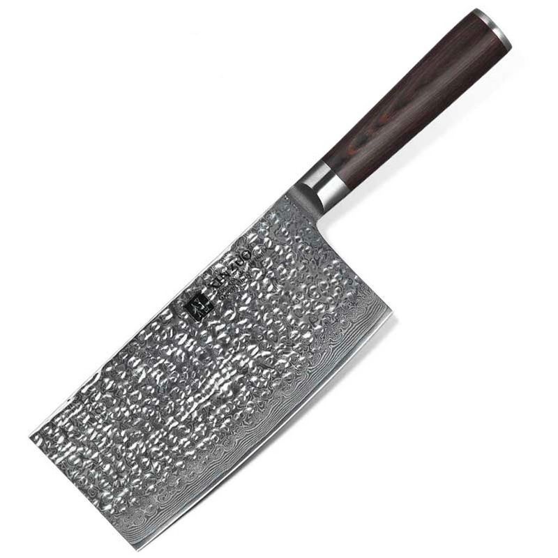 Coltello Cleaver Mannaia 17,8 cm Damascus Steel - Xinzuo