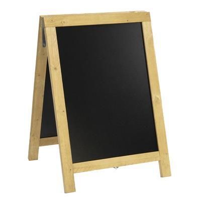 Lavagna Sandwich 85 x 54 cm Nature Naturale - Securit