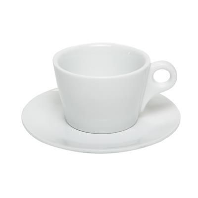 Set 6 Pezzi Tazza Colazione Conica con Piatto 26 cl Breakfast - Tirolix