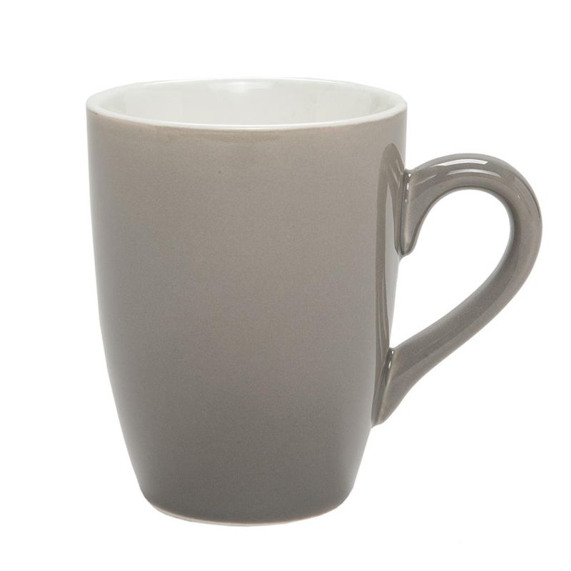 Set 6 Pezzi Mug 32 cl Breakfast Grigio - Tirolix