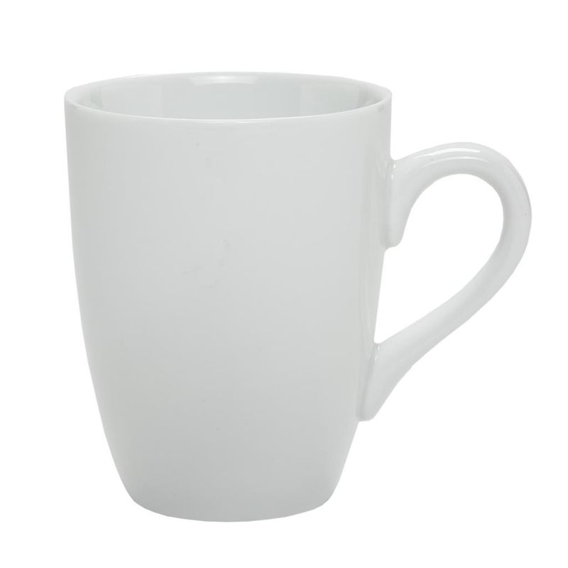 Set 6 Pezzi Mug 32 cl Breakfast Bianco - Tirolix